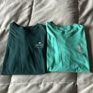 ✨ 2 Pack Bundle | Serengetee Travel More Chase Views T Shirts | Small